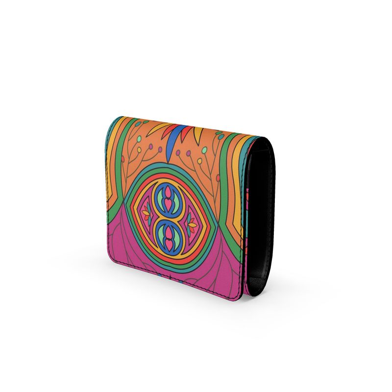 Mass Motion Leather Wallet Purse