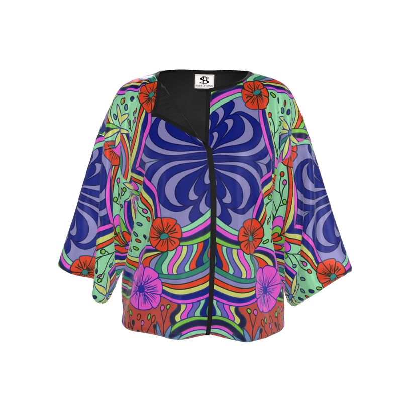 Print Kimono Jacket