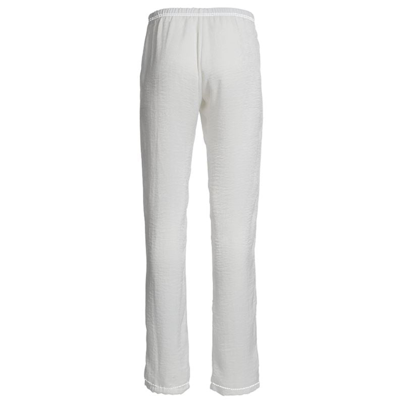 Elastic Waist Solid Pant