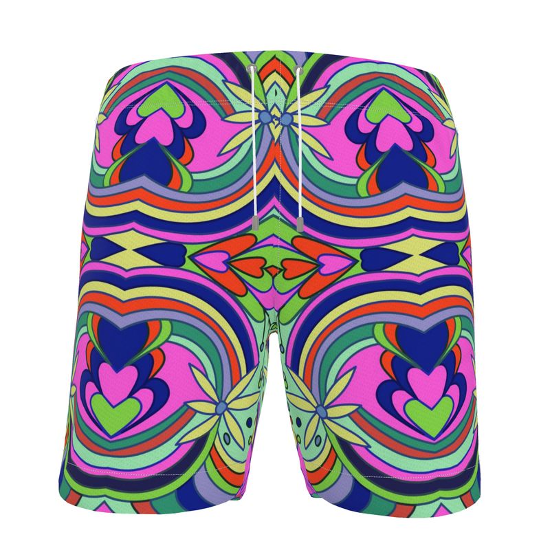 Men's  Mid Thigh Swim Trunk