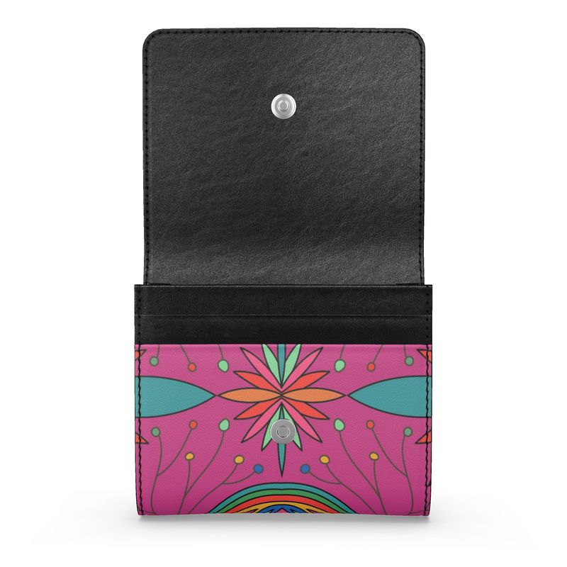 Mass Motion Leather Wallet Purse