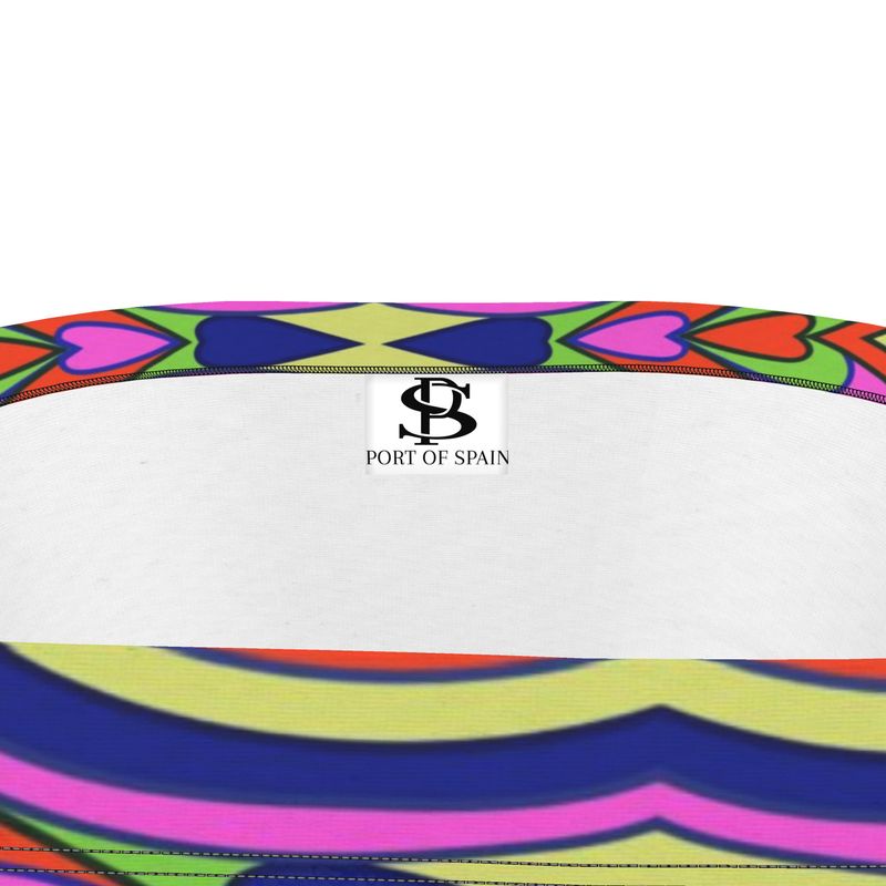 Vibrant Cultures: Strapless Swimsuit