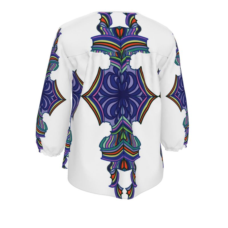 Mirrored Medallion Tunic