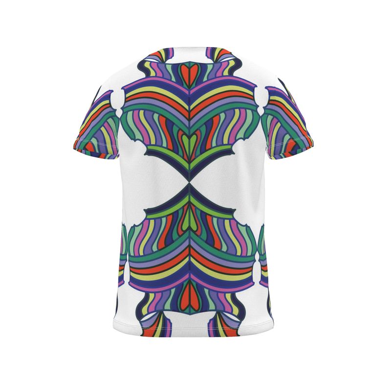 Cut and Sew All Over Print T-Shirt