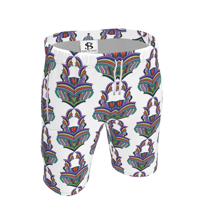 Men's Printed Gym Shorts