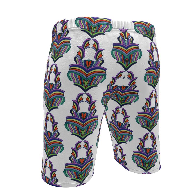 Men's Printed Gym Shorts