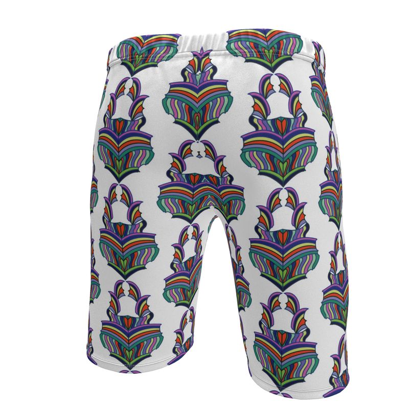 Men's Printed Gym Shorts