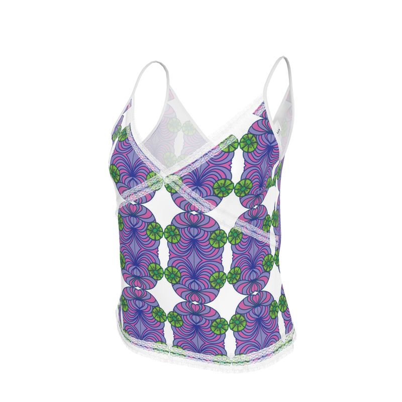 Floral Geometric Cami