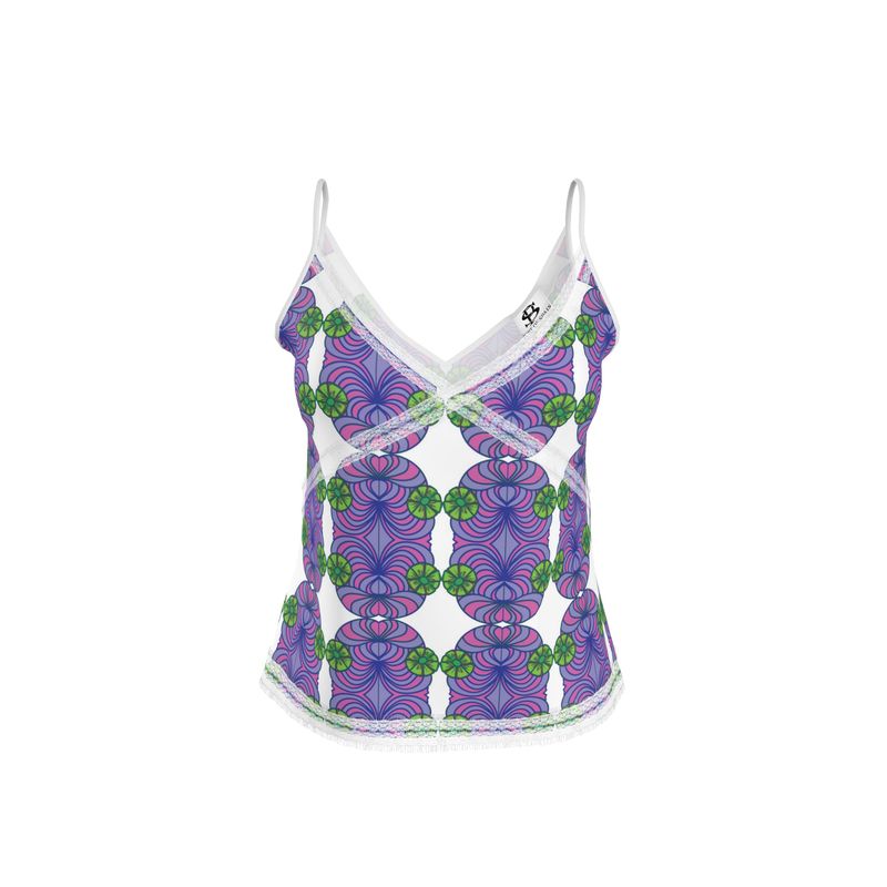 Floral Geometric Cami