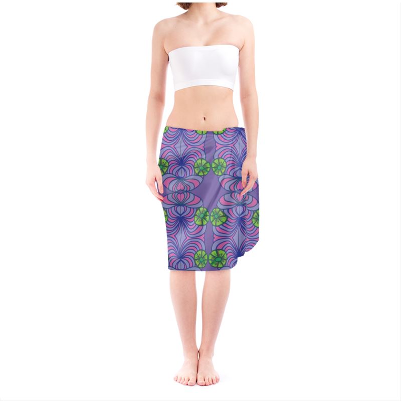 Geo Floral Sarong