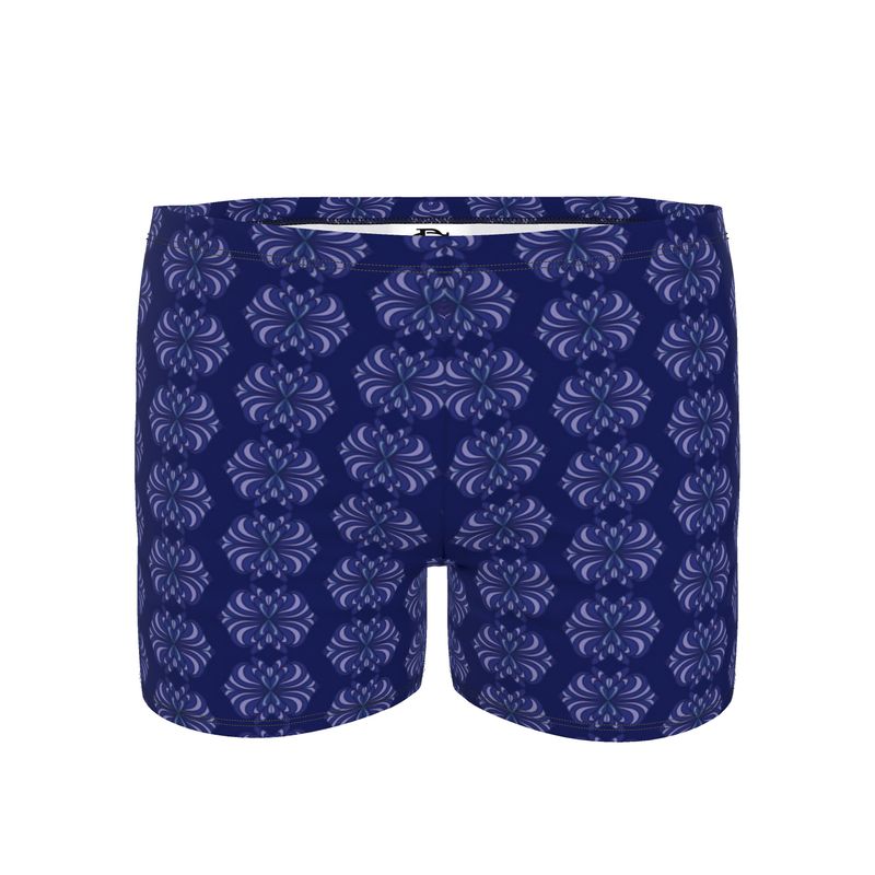 Men's Butterfly Medallion Swim Trunks