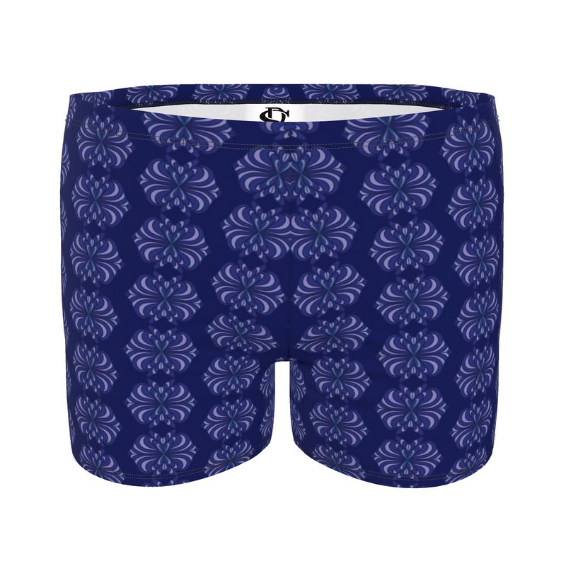 Men's Butterfly Medallion Swim Trunks