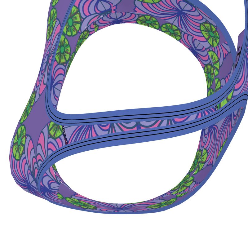 Geo Print Sports Bra