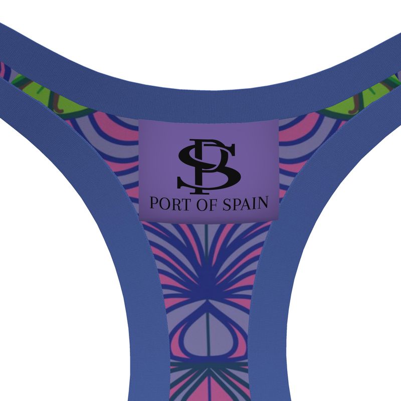 Geo Print Sports Bra